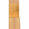 Ekena Millwork Portland Rough Sawn Timber Gable Bracket, Western Red Cedar, 48"W x 16"H x 6"D x 6"F, 8/12 Pitch GBW048X16X0606POR00RWR - alternate 4